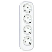 Колодка 4гн с заземлением 16А PP Omnyx (15/120)