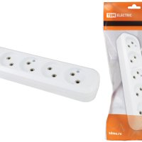 Колодка TDM 5гн 10А без заземления белый (14)