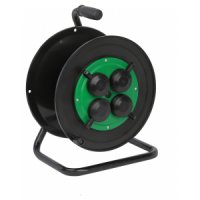 Катушка удлинителя D250мм ЭРА RP-4e-IP44 4гнезда с/з пластик IP44 (1)