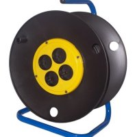 Катушка удлинителя D300мм 4 гнезда с/з пластик (1)