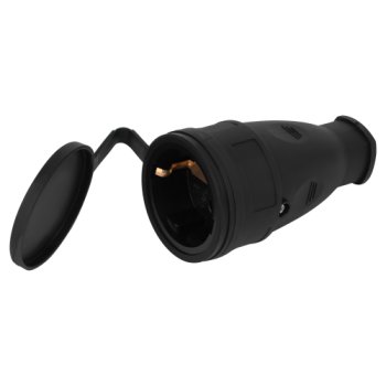 Розетка каучуковая переносная 2P+PE 16A IP44 Эра (100)