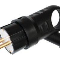 Вилка каучук Светоприбор кольцо с заземлением 16А (56)