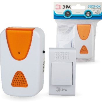 Звонок беспроводной Эра A02 2xR3 A23 32мелодии 100м (24)