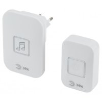 Звонок беспроводной ЭРА C98 60мелодий 70метров белый