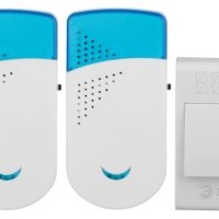 Звонок беспроводной Эра Twin-R 2xR6 2базы 32мелодии 80м (10)