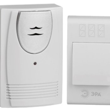 Звонок беспроводной Эра С61 2хАА 25мелодий 100м (10)