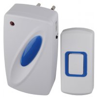 Звонок беспроводной Эра С93 220В кнопка А23 25мелодий 100м (10)