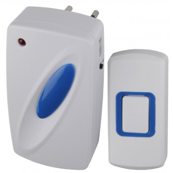 Звонок беспроводной Эра С93 220В кнопка А23 25мелодий 100м (10)