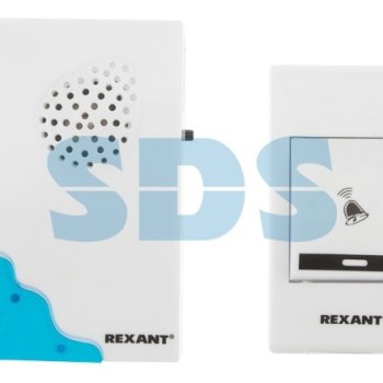 Звонок беспроводной Rexant RX-1 1x23A 2xR6 36мелодий 100м регулировка громкости (60)
