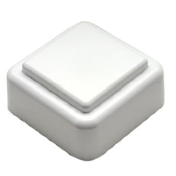 Кнопка звонка В31-01 белый (252)