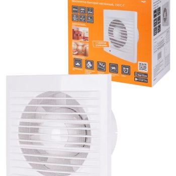 Вентилятор TDM настенный 100С-Т таймер (10)