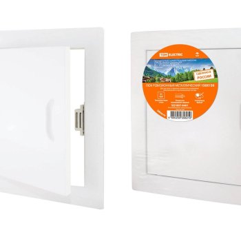 Люк ревизионный 150х150 белый метал TDM (25)