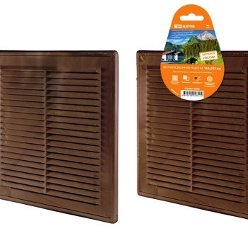 Решетка 183х253 коричневая разъемная сетка TDM (10)