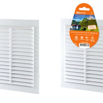 Решетка 200х300 белая неразъемная сетка TDM (10)