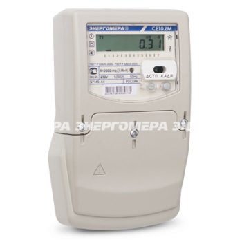 Счётчик электроэнергии 220В многотарифный 5-60А ЖКИ Энергомера СЕ102M S7 145-JV (8)  2025