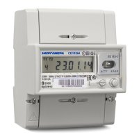 Счётчик электроэнергии 220В многотарифный DIN 5-60А ЖКИ Энергомера СЕ102M R5 145-A (10) ТР100 (МСК) 2024