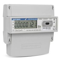 Счётчик электроэнергии 380В многотарифный DIN 5- 10А ЖКИ Энергомера CE307 R33 043.O 2025 (8)=4680385001241=