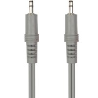 Кабель джек 3.5мм - джек 3.5мм 1,8 м, SmartBuy, чёрный (1/50)