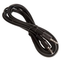 Кабель джек 3.5мм - джек 3.5мм, 3м, Cablexpert, чёрный, пакет (1/250)