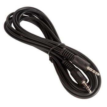 Кабель джек 3.5мм - джек 3.5мм, 3м, Cablexpert, чёрный, пакет (1/250)