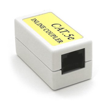 Соединитель кат.5е RJ-45F/RJ-45F (1/500)