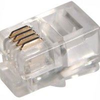 Коннектор 4p4c RJ-9 Rexant (100)
