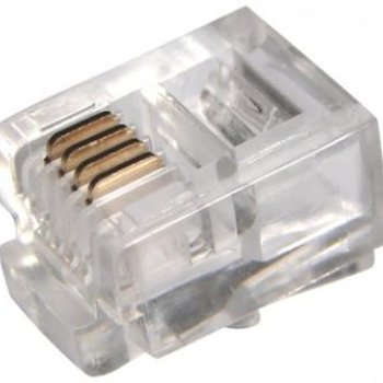 Коннектор 6р4с (RJ-11/12) (100/1000)