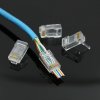 Коннектор 8р8с RJ-45 UTP-5e сквозной Cablexpert (100)