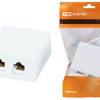 Розетка 8p8c RJ-45 внешняя 2порта TDM (25)