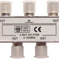 Делитель Rexant 4TV 5-1000Mhz (10/50)