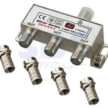 Делитель Rexant Silver 3TV 5-1000Mhz (10)