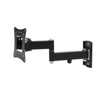 Кронштейн телевизионный 13"- 37" наклон/поворот 2колена Rexant