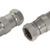 Переходник Proconnect гн TV - шт F (цинк) (100)