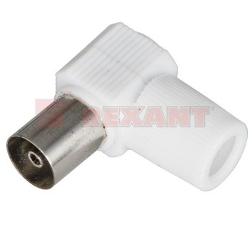 Штекер TV Rexant/PROFLEX угловой (100)