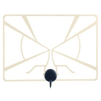 Антенна комнатная активная Perfeo Radar DVB-Т2, встроенный усилитель, питание от ресивера 5V