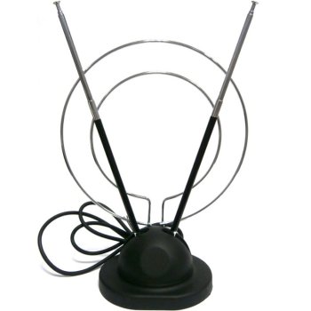 Антенна комнатная пассивная Rexant RX-100 47-860 Mhz кольцо (50)