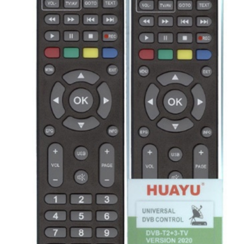 Пульт DVB-T2+3 универсальный для ресиверов