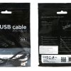 Кабель USB-microB  0.5м Cablexpert золочёные контакты черный (400)