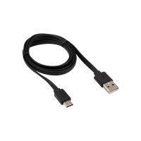Кабель USB-TypeC 1м Rexant 2.4A черный (10)