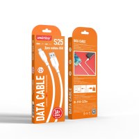 Кабель USB-TypeC 1м SmartBuy S25 3A soarer TPE белый коробка (1/50)
