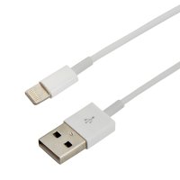 Кабель USB-iPhone8pin  1м Rexant 2.1A белый (10)