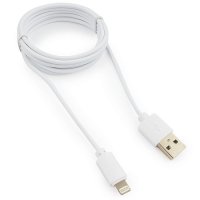 Кабель USB-iPhone8pin  1.8м Гарнизон белый (1/200)