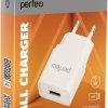Адаптер 220В USB Perfeo 4657 2А белый коробка (1/40)