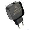Адаптер 220В USB QC3.0 Cablexpert PC-41 3A, 18Вт, чёрный, пакет (1/200)