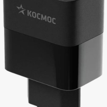 Адаптер 220В USB+TypeC PD QC3.0 Космос 30Вт черный (40)