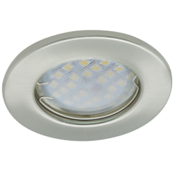 Светильник точечный MR16 GU5.3 сатин-хром Ecola DL90 кd74 30x80мм (10/200)