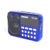 Радио Сигнал РП-224 (5В, FM/AM/USB/microSD), BL-5C/ 3*R6