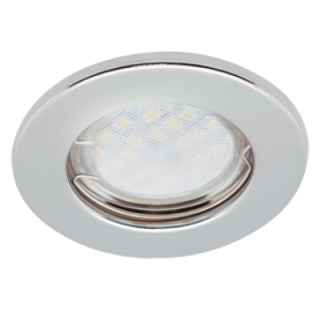 Светильник точечный MR16 GU5.3 хром Ecola DL90 кd74 30x80мм (10/200)