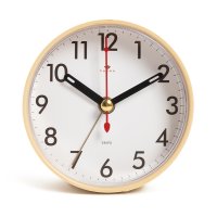 Будильник круг d8 Классика корпус бежевый Рубин (1/40)
