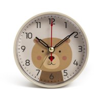 Будильник круг d8 Медвежонок корпус хаки Рубин (1/40)